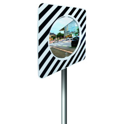 Vialux : miroir routier réglementaire