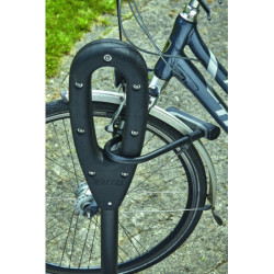 appui cycles poteau Twinbike