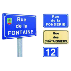 Panneau de rue
