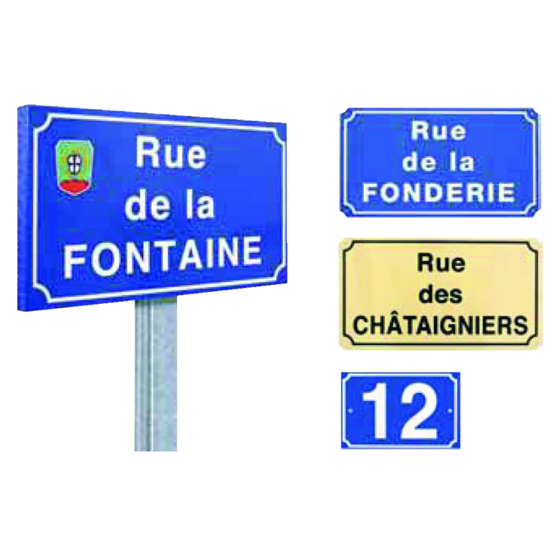 Panneau de rue Panneau de rue