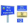 Panneau de rue