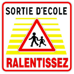 panneau sécurité enfants non réglementaires