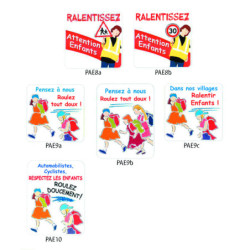 panneau sécurité enfants non réglementaires