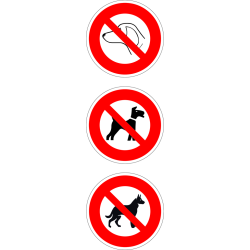 panneau hygiène canine