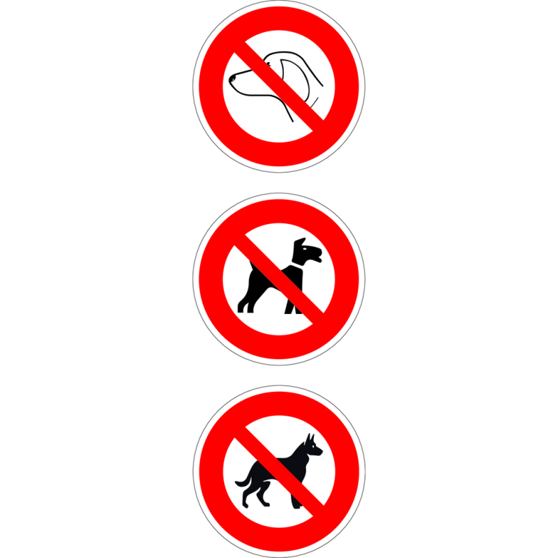 panneau hygiène canine