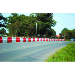 séparateur de voies plastique emboitable