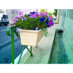 fixations balconnière suspendue