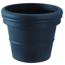 pot de fleurs rond lisse pour collectivité