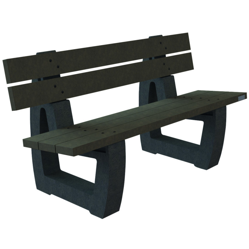banc et banquette de ville recyclés Primo