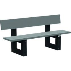 banc en plastique recyclé Le Tulliste