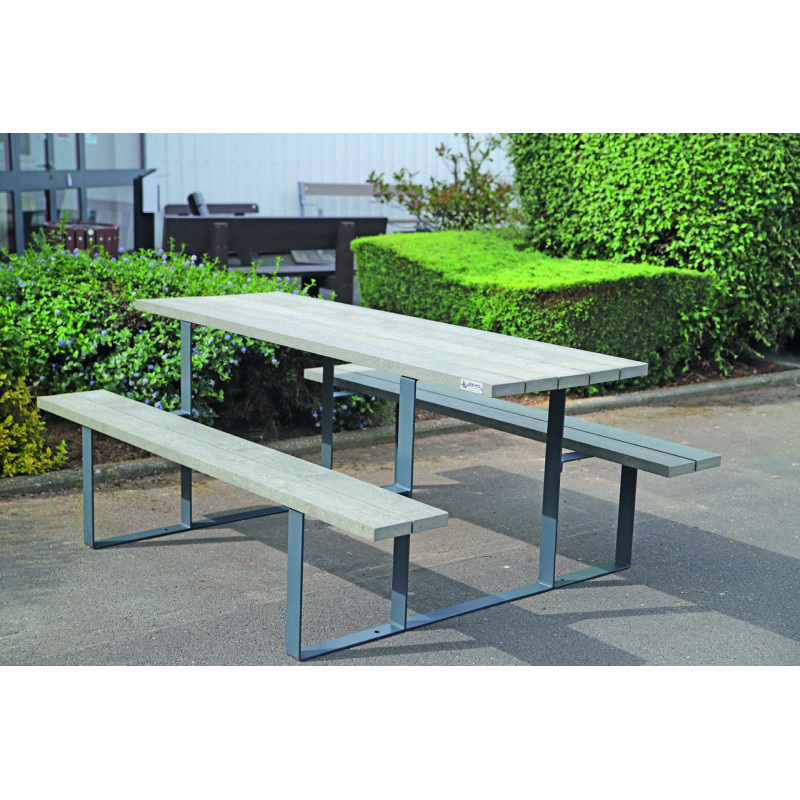 table pique-nique plastique recyclé Tokpli table pique-nique plastique recyclé Tokpli