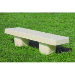 banquette de ville Pradar en béton