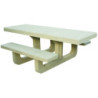 table pique-nique accessible PMR Natal