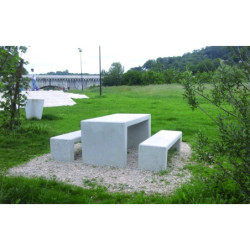 table pique-nique béton Story