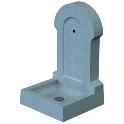 fontaine urbaine béton Vérano