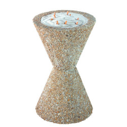 cendrier béton Aigrette
