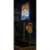 panneau d'affichage lumineux Murano