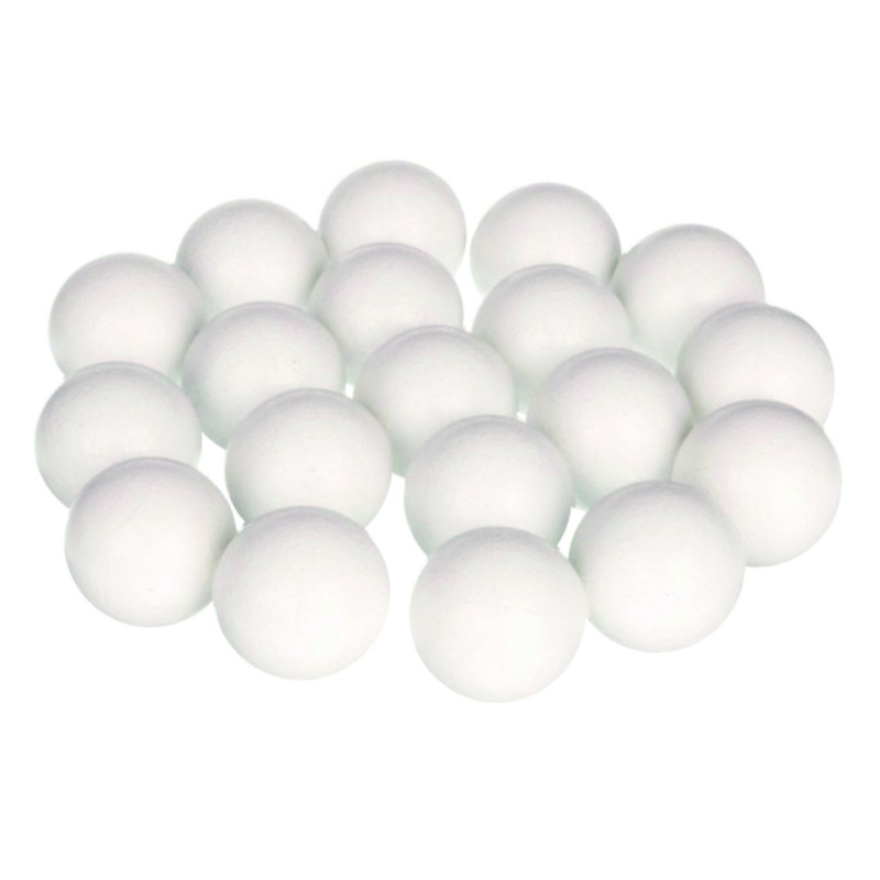 lot de 20 balles pour baby foot