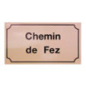 Panneau de rue