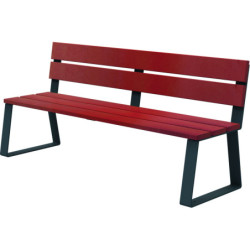 banc de repos bois Ballade