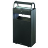 Cendrier 12 litres // + corbeille 60 litres