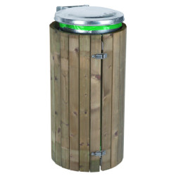 support sac avec entourage bois Collecbois