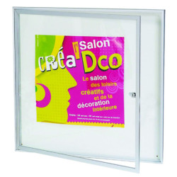vitrine d'affichage intérieure Extra-plate
