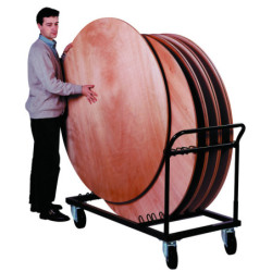 Chariot plateaux ronds