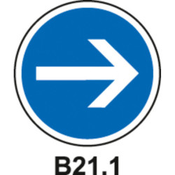 panneaux routiers souples J5 & B21