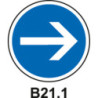 panneaux routiers souples J5 & B21