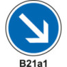 panneaux routiers souples J5 & B21