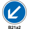 panneaux routiers souples J5 & B21