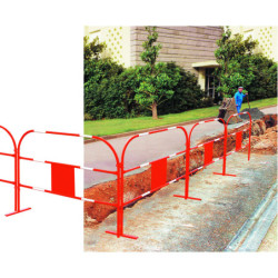 barrière de chantier Éco TP - lot de 10