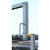 portique limiteur de hauteur pivotant