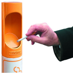 poteau cendrier urbain