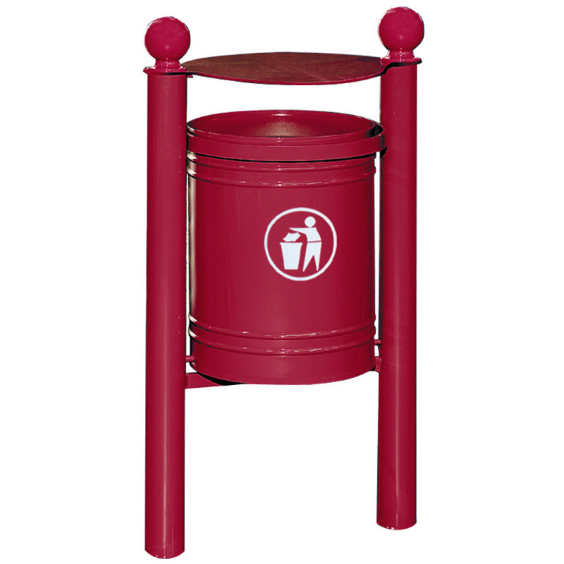 corbeille urbaine acier Saintonge corbeille urbaine acier Saintonge