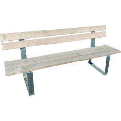 banc et banquette extérieurs Riga