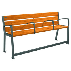 accoudoir central banc sénior Silaos
