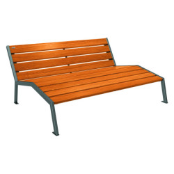 chaise longue urbaine Silaos