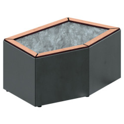 banquette et jardinière collectivité Cairy