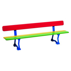 banc coloré enfants Gouache