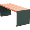 banc de ville Kub acier/bois
