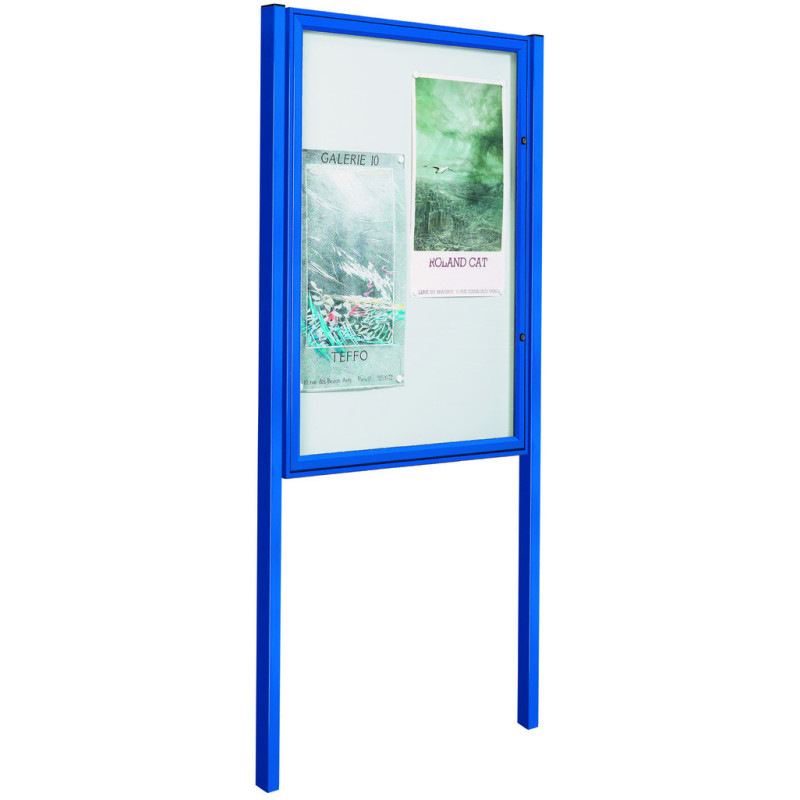 kit poteaux 40 x 60 mm pour vitrine extérieure kit poteaux 40 x 60 mm pour vitrine extérieure