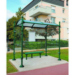 abri bus vitré Durance