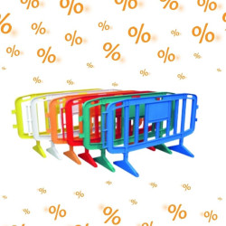 40 barrières Vauban plastique
