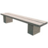 banc béton extérieur Cévennes