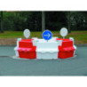 séparateur de voies plastique emboitable