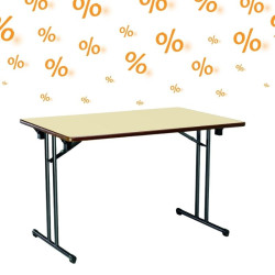 5 tables pliantes et empilables Berry