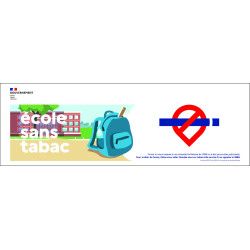 Bâche PVC interdiction de fumer