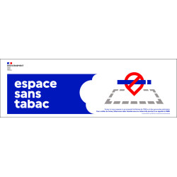 Bâche PVC interdiction de fumer